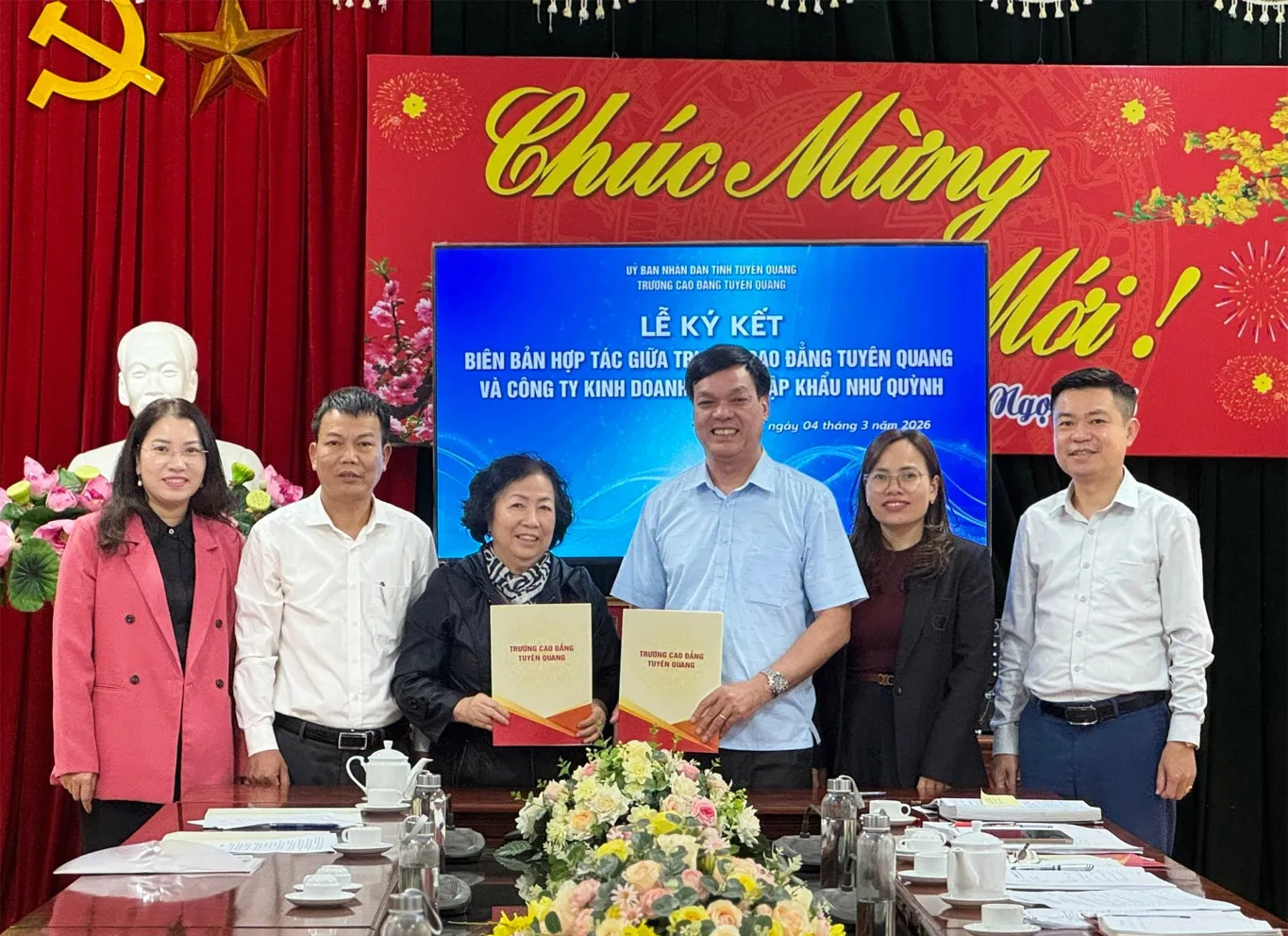 Thumbnail Ký kết hợp tác chiến lược với Công ty TNHH Kinh doanh Xuất nhập khẩu Như Quỳnh